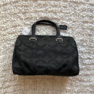 Coach Bowling Bag with Cross Body Strap